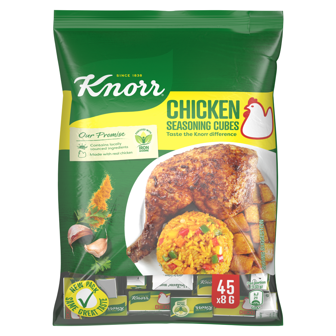 KNORR CHICKEN CUBES 51G 6's